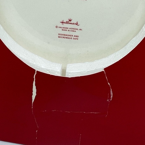 Christmas ~The Friendship Plate by Hallmark Vintage 12.5" wide - Picture 4 of 10